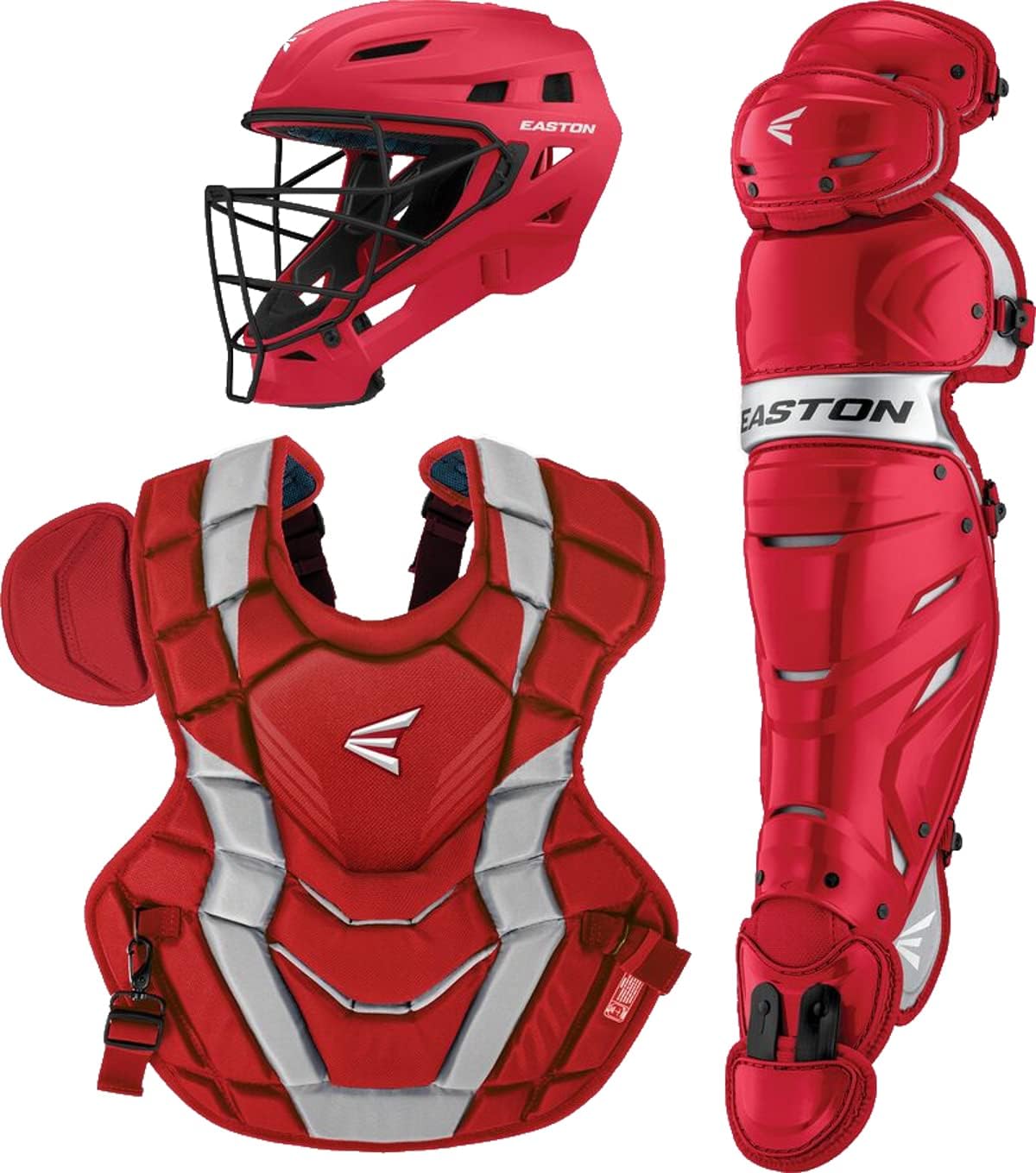 Easton | Elite X Baseball Catcher's Equipment | Box Set | NOCSAE Approved | Youth/Intermediate/Adult | Multiple Colors