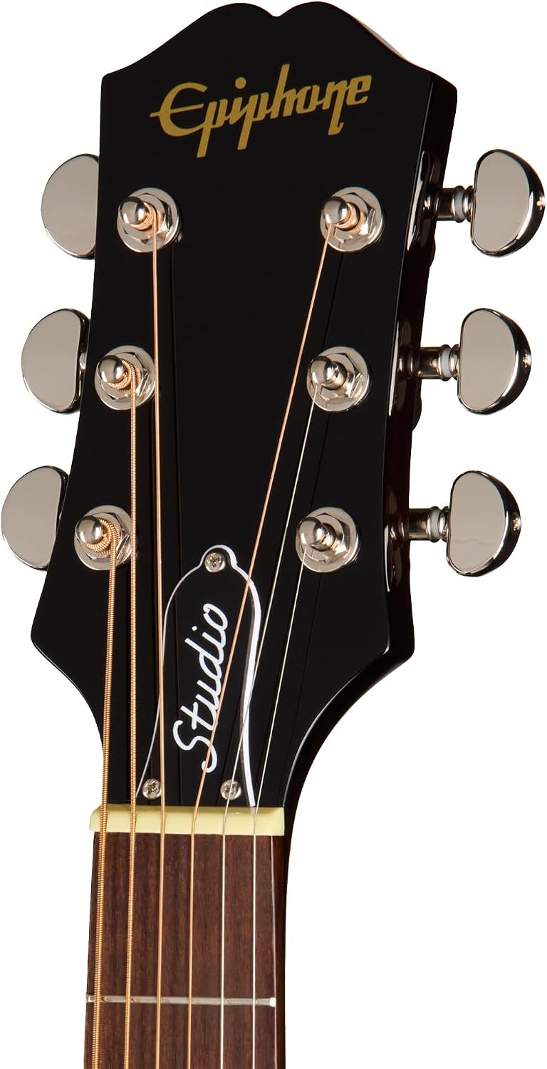 Epiphone J-45 Studio EC Acoustic Electric, Natural with Bag