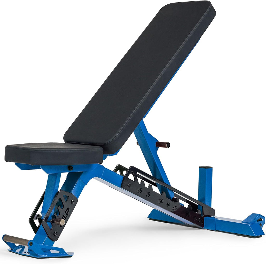 Rep Nighthawk Adjustable Weight Bench | Home Gym Incline Decline Flat Workout Bench | Heavy Duty Fitness and Strength Training Equipment | Foldable Space Saving Design