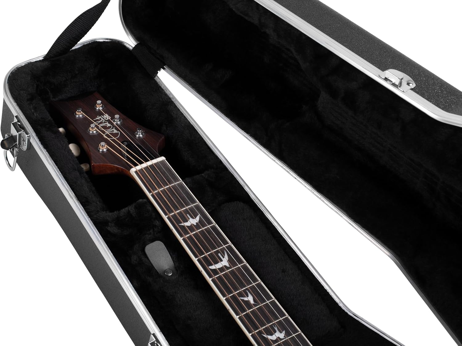 Gator Cases Lightweight ABS Molded Hardshell Case for Parlor Style Guitars, (GC-PARLOR)