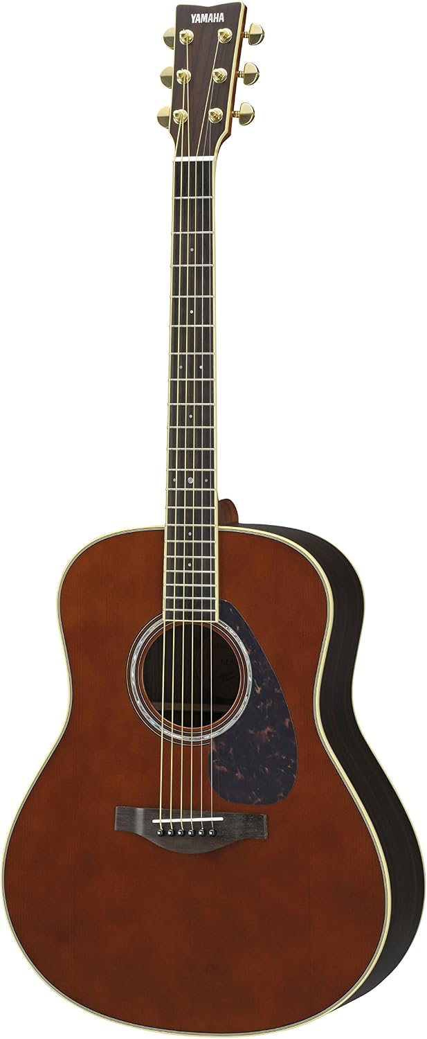 Yamaha L-Series LL6 Acoustic-Electric Guitar - Roswewood, Dark Tinted