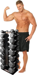 DF5200-8 Pair Vertical Dumbbell Rack by Deltech Fitness