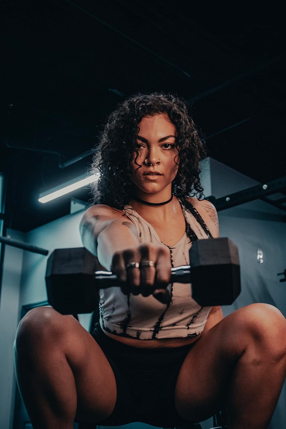 Gronk Fitness Rubber Hex Dumbbell Pairs | 5lbs - 70lbs | Workout Equipment for Men and Women | Rubber Coated Cast Iron with Ergonomic Chrome Plated Handles