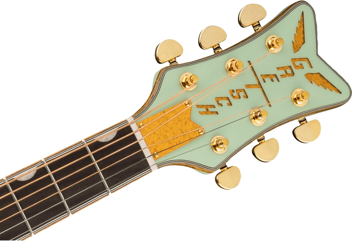 Gretsch G5021E Rancher Penguin Parlor Acoustic-electric Guitar - Mint Metallic