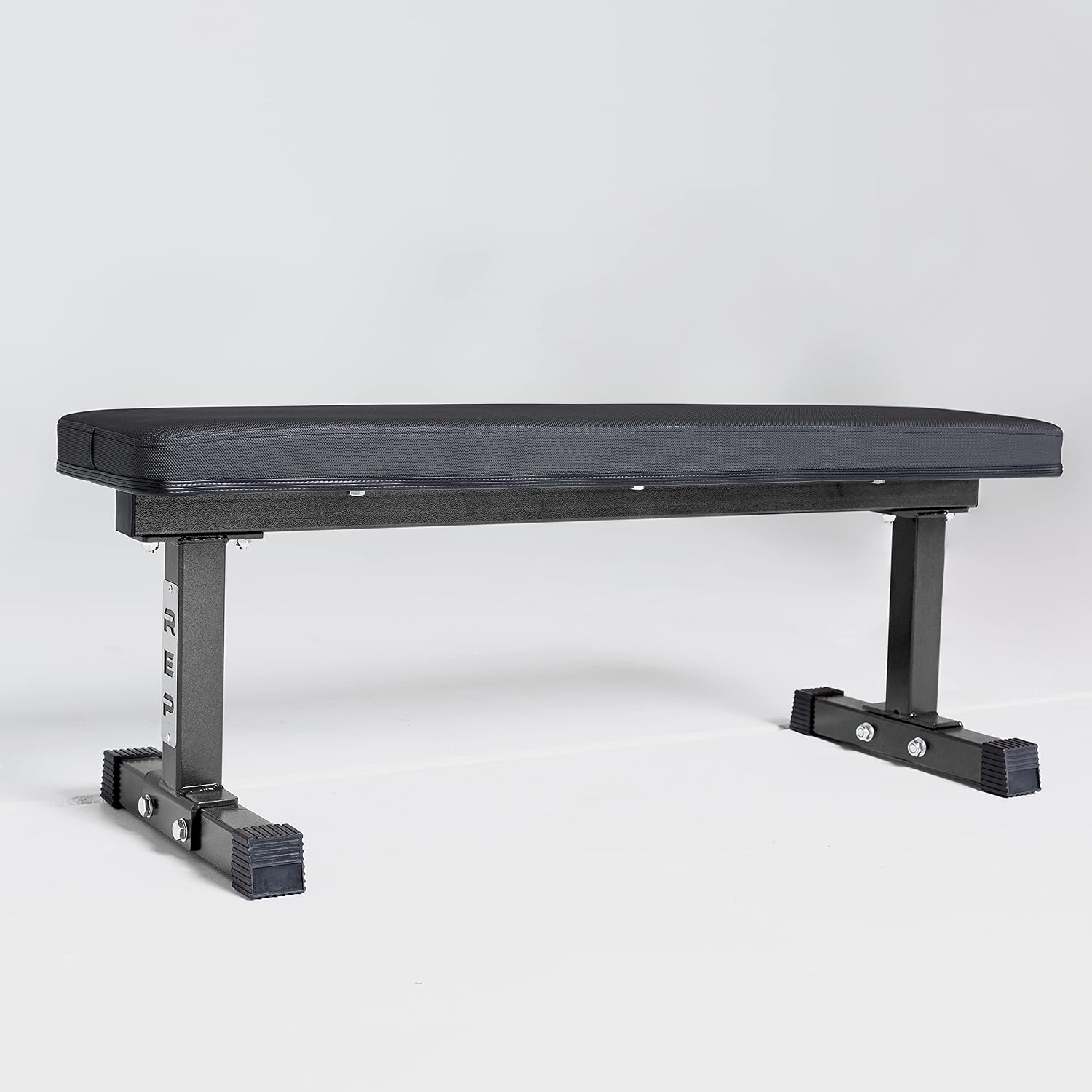 REP Fitness Flat Weight Bench, Heavy Duty Workout Bench For Home Gym, Folding Fitness Equipment For Strength Training, Adjustable Utility Platform For Dumbbells, Barbell, Lifting And Core Exercises