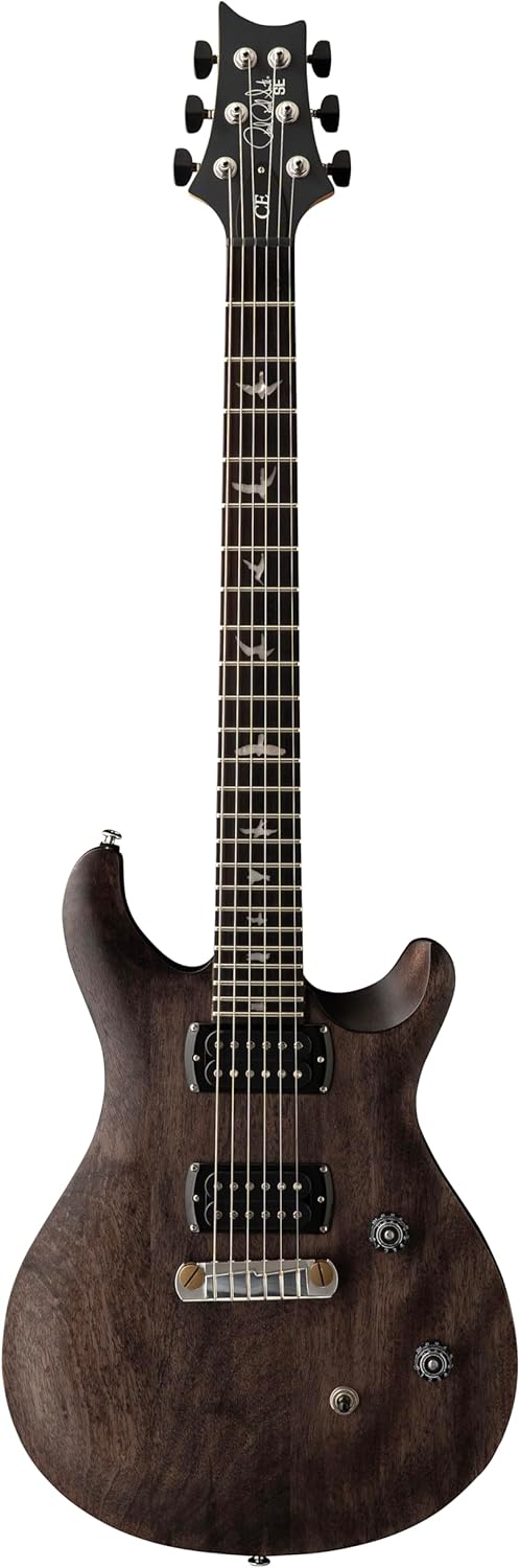 PRS SE CE24 Standard Stoptail Satin, Charcoal