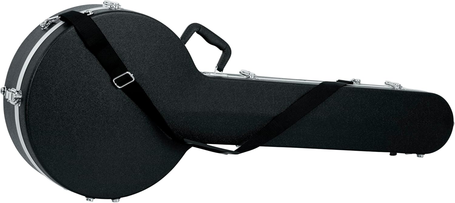 Gator Cases Deluxe ABS Molded Case for Full Size Banjos (GC-BANJO-XL)