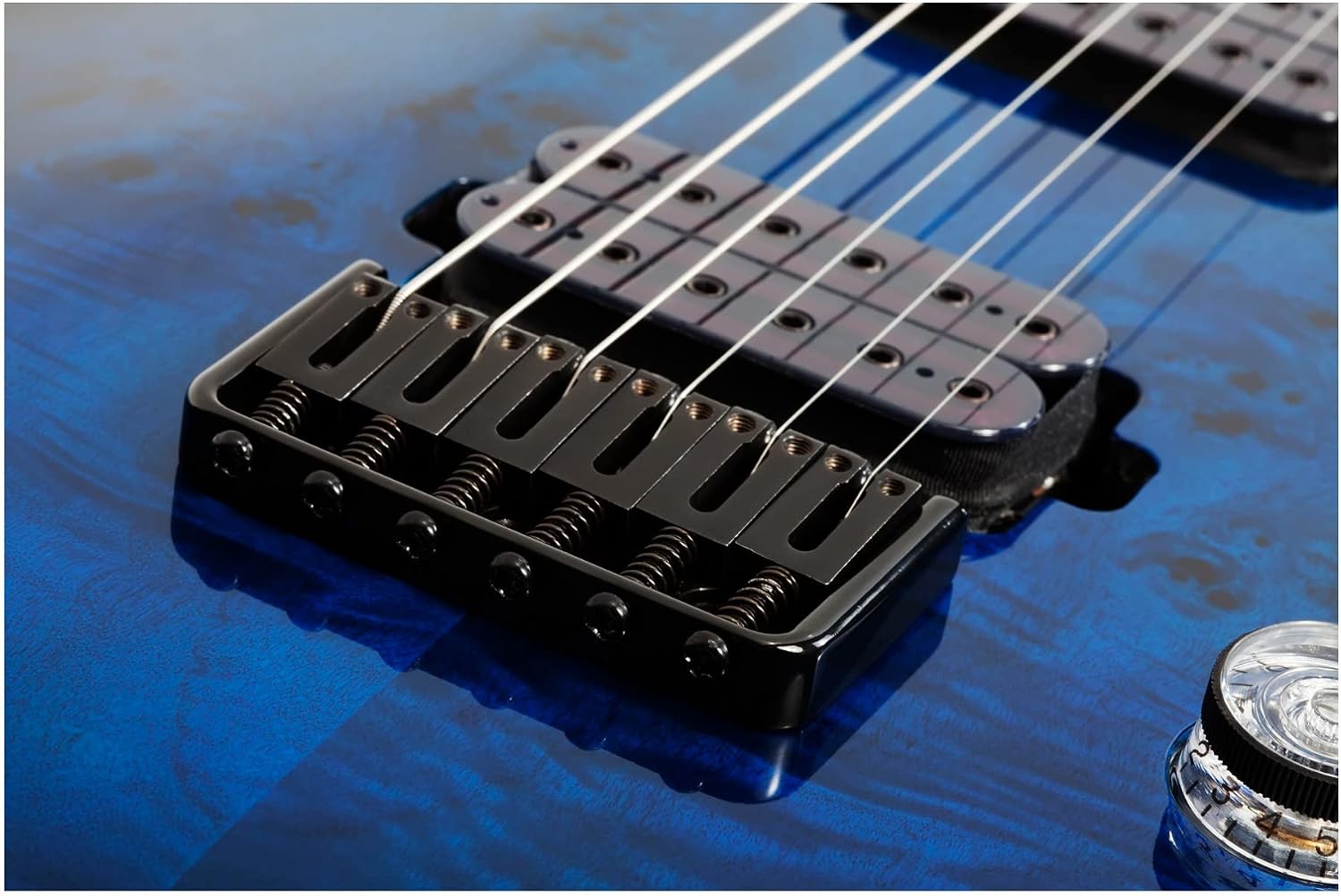 Schecter Omen Elite-6 Electric Guitar - See Thru Blue Burst