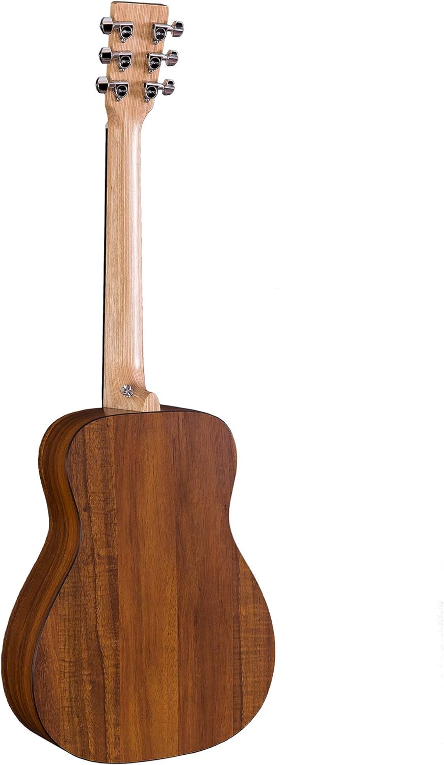 Little Martin LXK2 Acoustic Guitar with Gig Bag, Koa and Sitka Spruce HPL Construction, Modified 0-14 Fret, Modified Low Oval Neck Shape Dark Natural