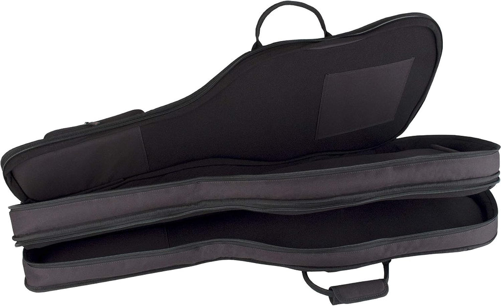 Protec CF234DBL Double Electric Guitar Gig Bag, Gold Series (Fits Strat, Tele, & Les Paul Shaped Guitars)