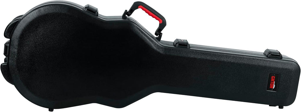 Gator Cases Molded Flight Case for Les Paul Electric Guitar with TSA Approved Locking Latch, (GTSA-GTRLPS)