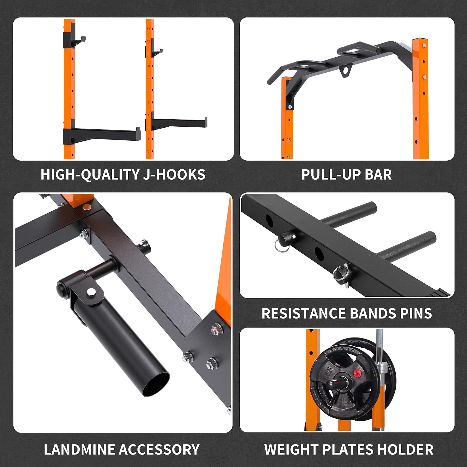 leikefitness Multifunction Power Tower Exercise Equipment,Pull Up Dip Station,Height Adjustable for Home Gym Strength Training Fitness Equipment,Dip Stands,Pull Up Bars,Push Up Bars,VKR