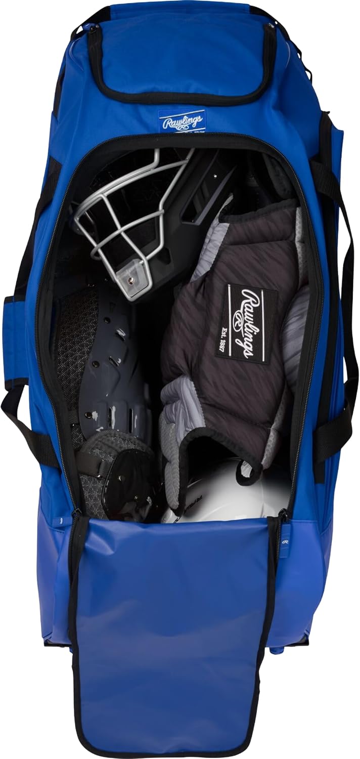 Rawlings | Workhorse Wheeled Equipment Bag | Baseball & Softball | Multiple Styles