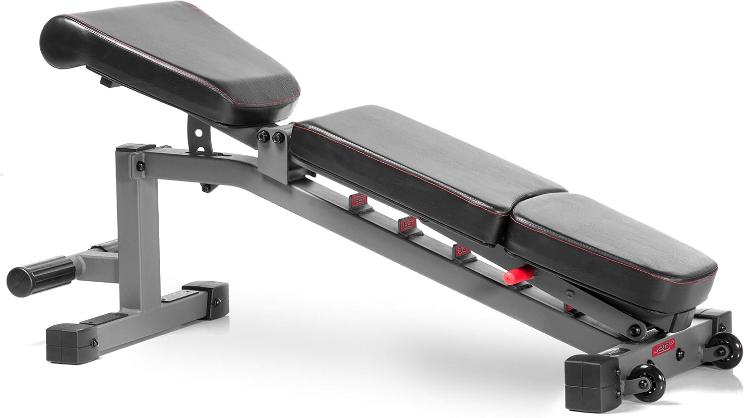 XMark Adjustable Weight Bench, High Performance Adjustable Bench, 1500 lb Weight Capacity, Strength Training Adjustable Benches for Commercial or Home Use
