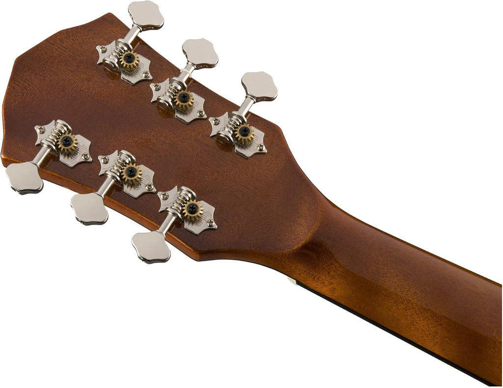 Fender FA-345CE Auditorium Cutaway Acoustic Guitar, with 2-Year Warranty, Natural