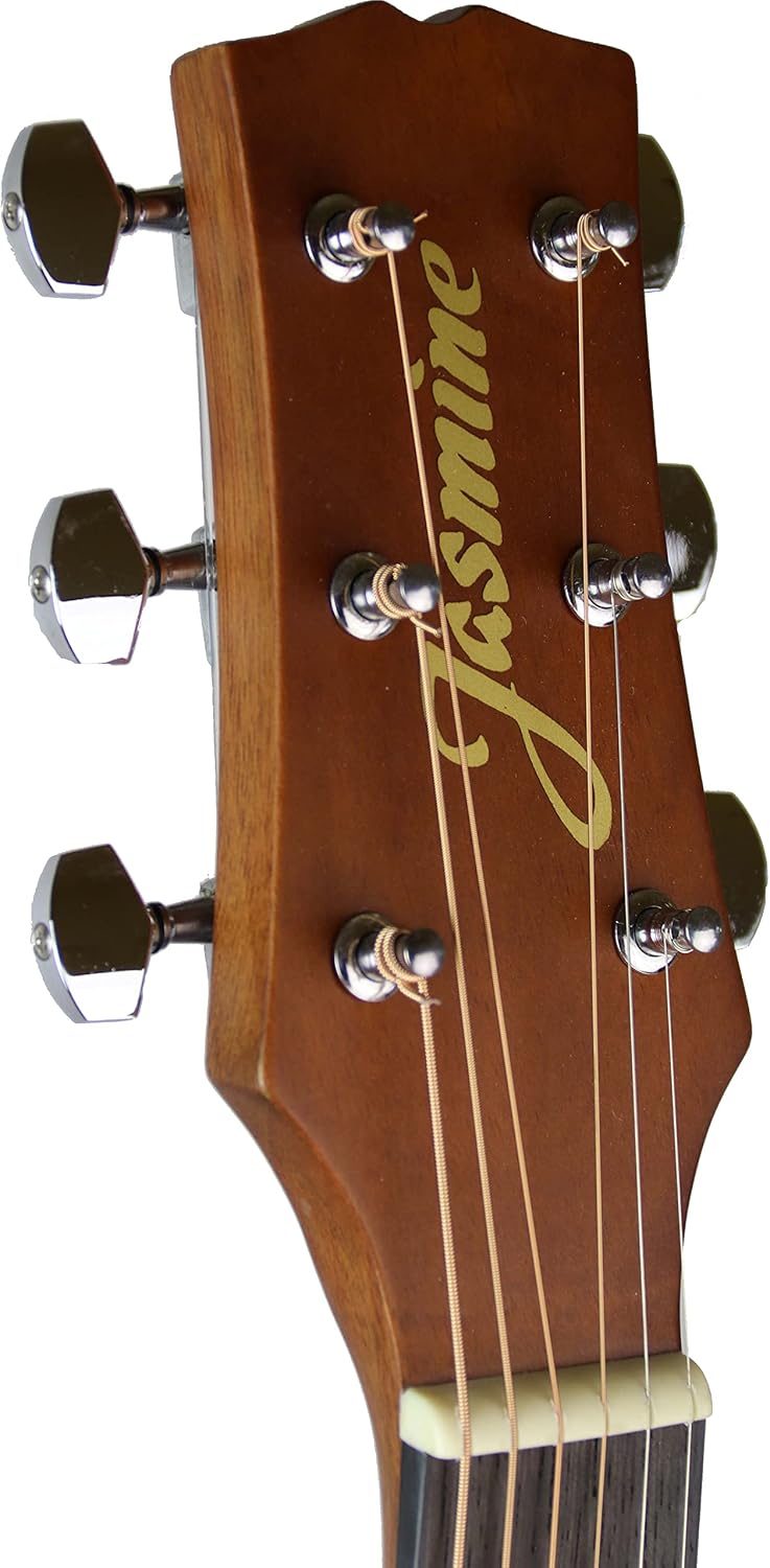 Jasmine 6 String Acoustic Guitar, Right, Matte Sunburst, (S35-SB)