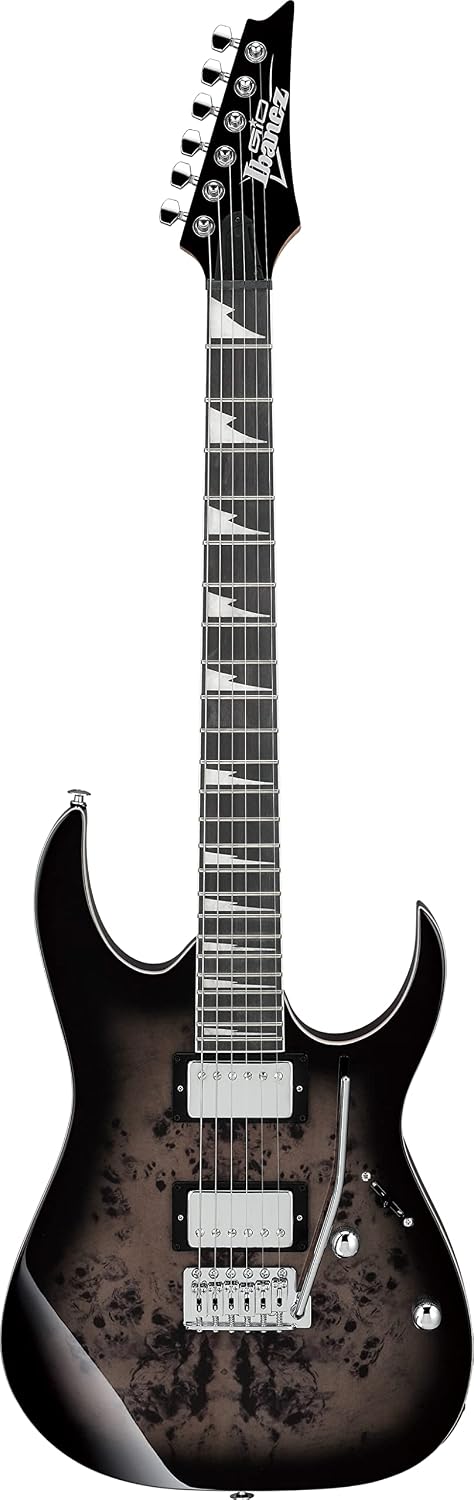Ibanez GIO GRG220PA1 Electric Guitar - Brown Black Burst