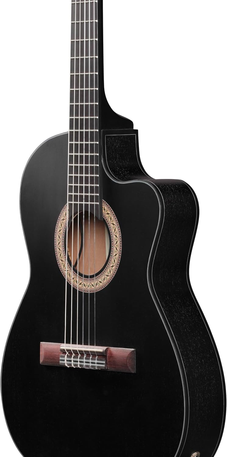 Ibanez GA5MHTCE Acoustic-electric Nylon-string Guitar - Black