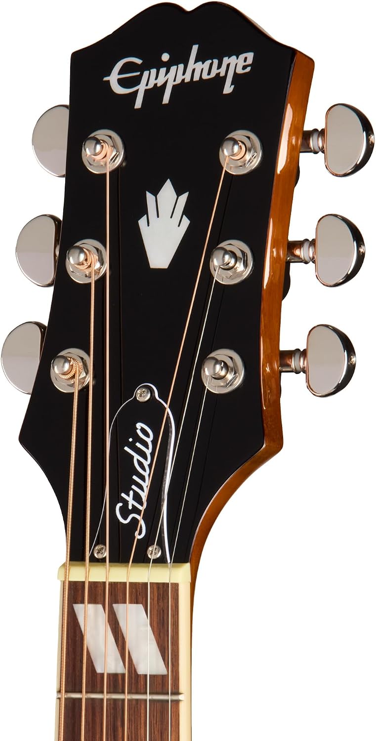 Epiphone Hummingbird Studio Acoustic Electric, Natural with Bag