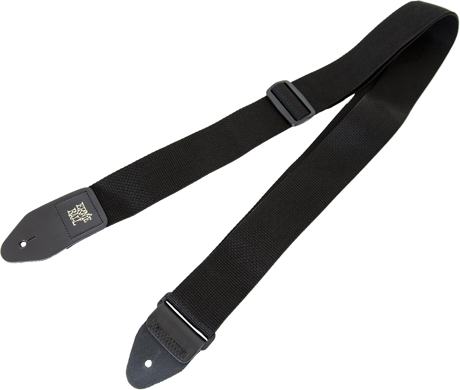 Gator Cases Hard-Shell Wood Case for Acoustic Guitars (GWE-DREAD 12) + Ernie Ball Polypro Guitar Strap (P04037)