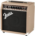 Fender Acoustasonic 15 Acoustic Guitar Amplifier, 15-Watt Portable Combo Amp with 6' Speaker, Instrument & Mic Channels, Chorus Effect, Brown/Wheat, with 2-Year Warranty