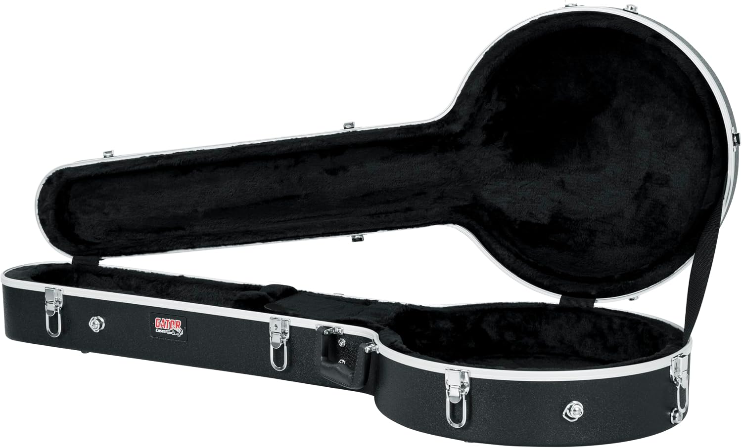 Gator Cases Deluxe ABS Molded Case for Full Size Banjos (GC-BANJO-XL)
