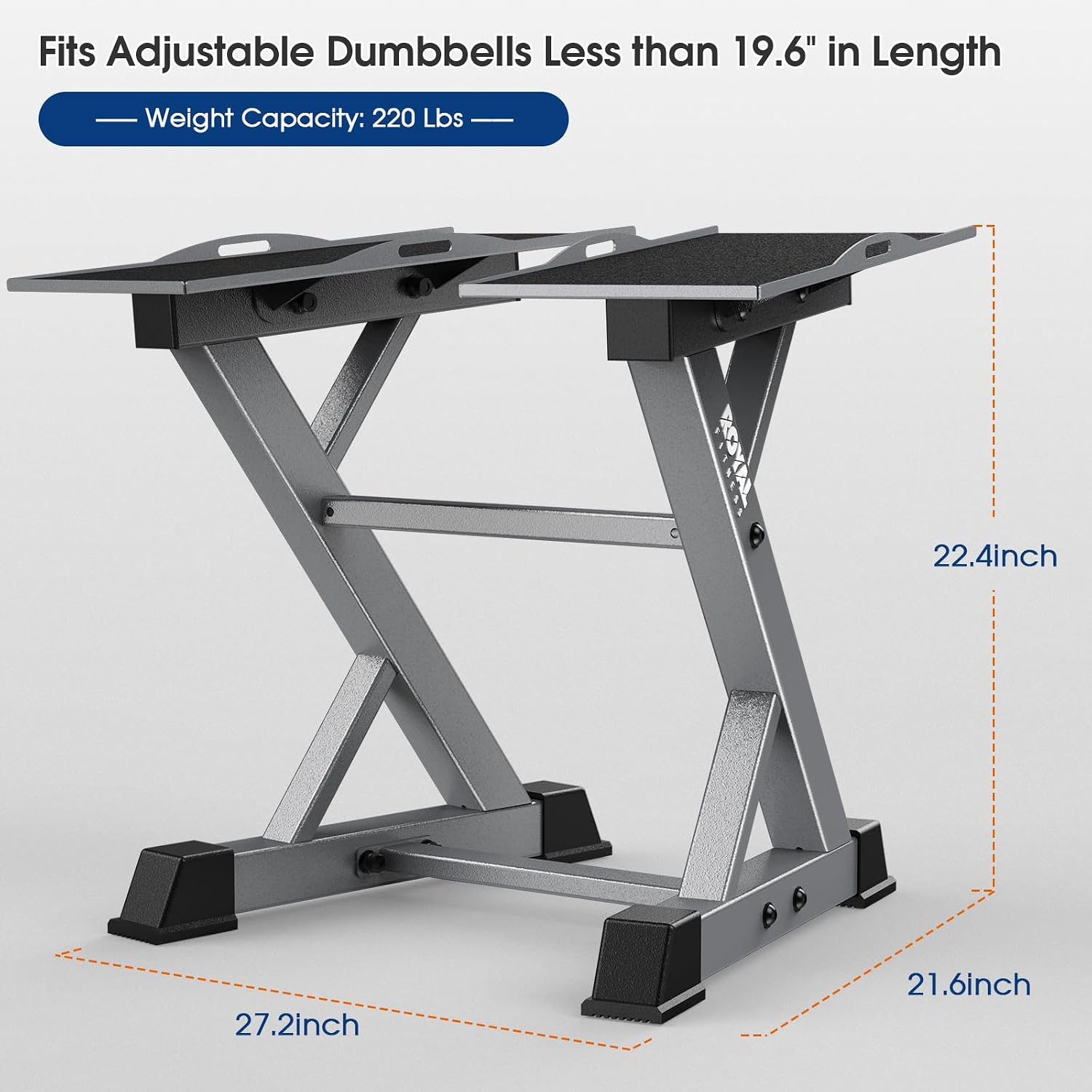 Adjustable Dumbbell Rack Weight Rack Heavy Duty, Home Gym Dumbbell Storage Stand Holder