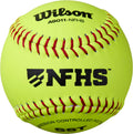 Wilson A9011 Collegiate and HS NFHS Leather Polycore Softballs