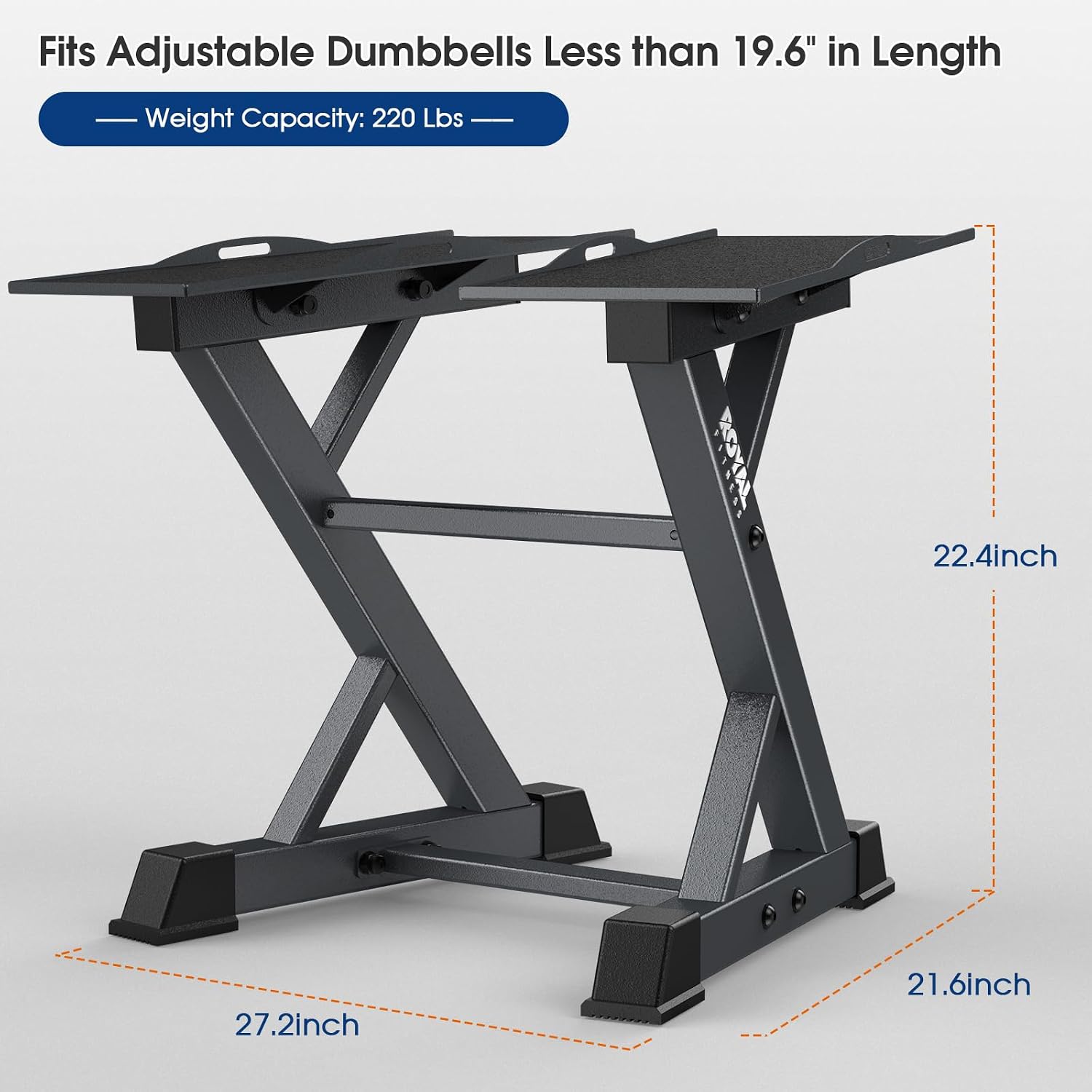 Adjustable Dumbbell Rack Weight Rack Heavy Duty, Home Gym Dumbbell Storage Stand Holder