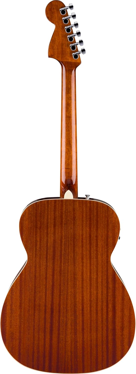 California Standard Monterey E, Sapele Top, Ivory Pickguard, Natural Sapele