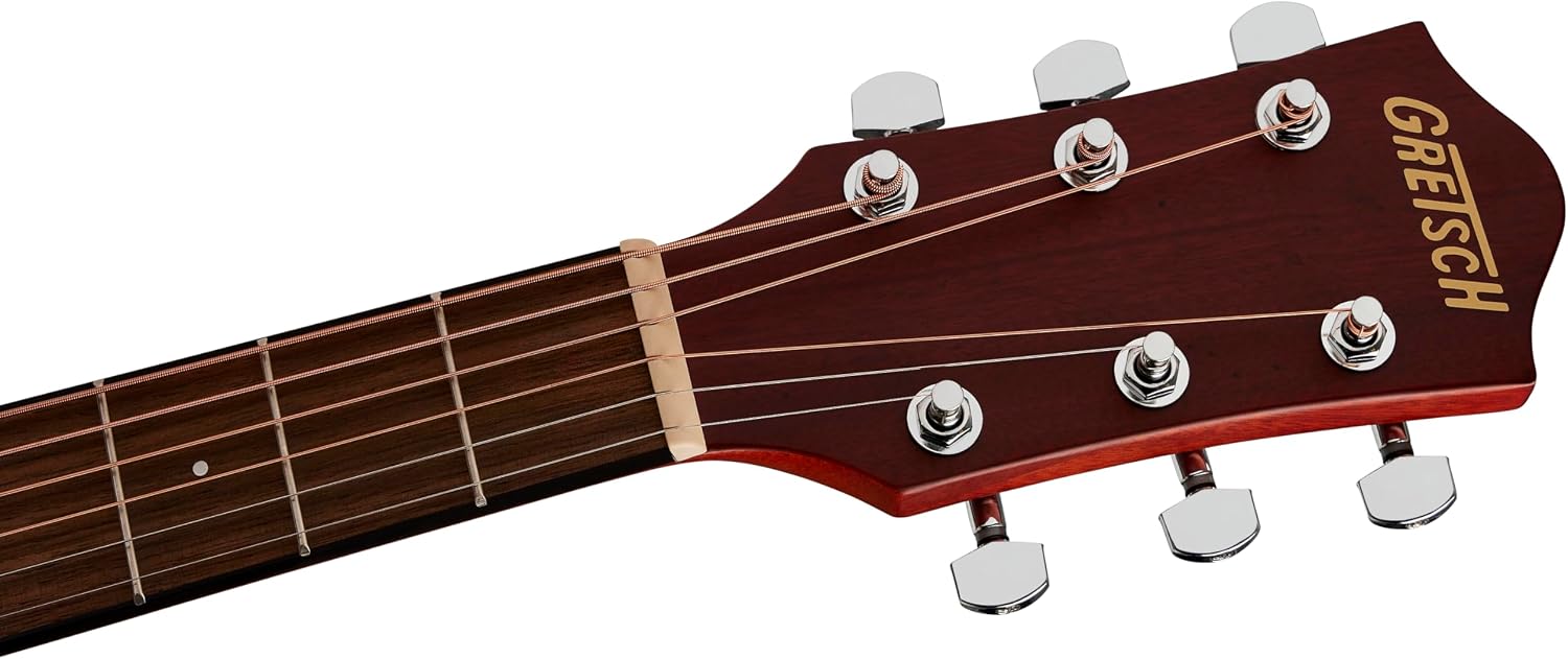 Gretsch Prelude D100CE Dreadnought Cutaway Acoustic/Electric Guitar, Beginner Guitar, Natural