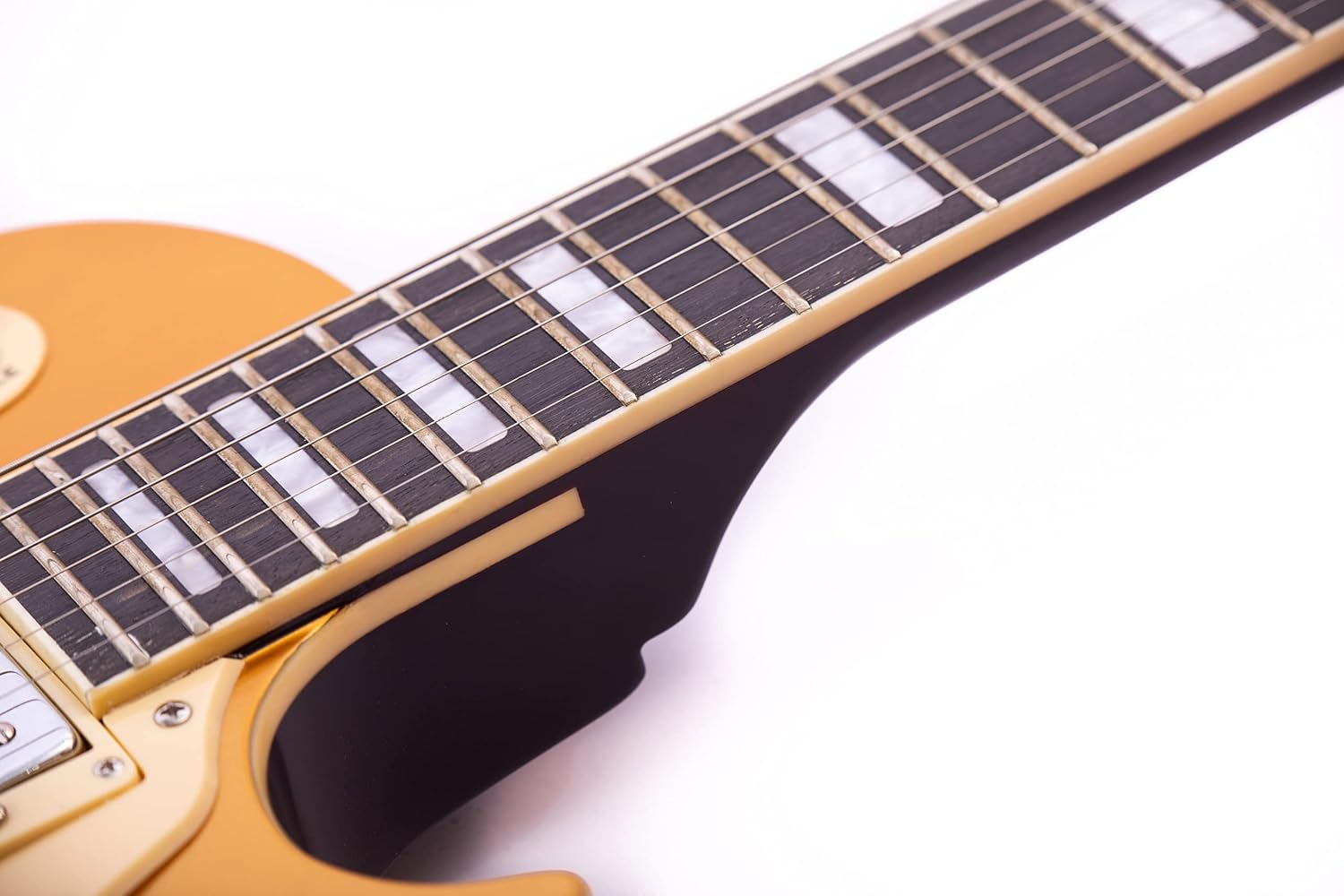 Grote Guitar Metallic Paints Solid Body Electric Guitar with Gigbag Picks (Yellow)