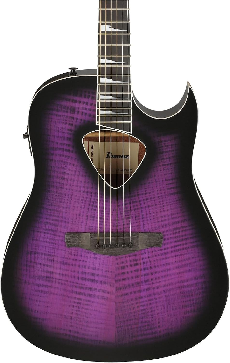 Ibanez ALT50FA Acoustic Electric Guitar (Transparent Violet Sunburst High Gloss)