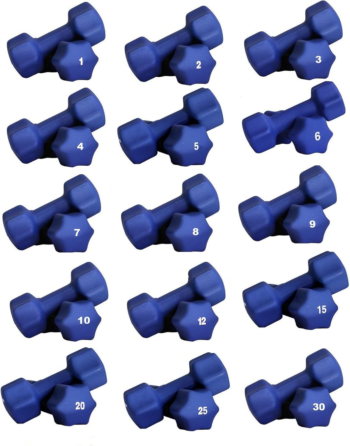 Ader Neoprene Dumbbell Set with Rack