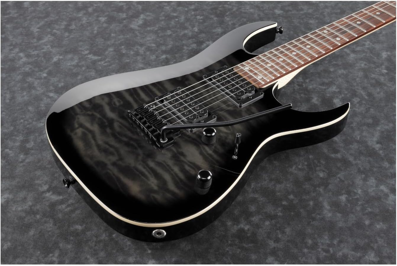 Ibanez Gio GRGA120QA - Transparent Black Sunburst