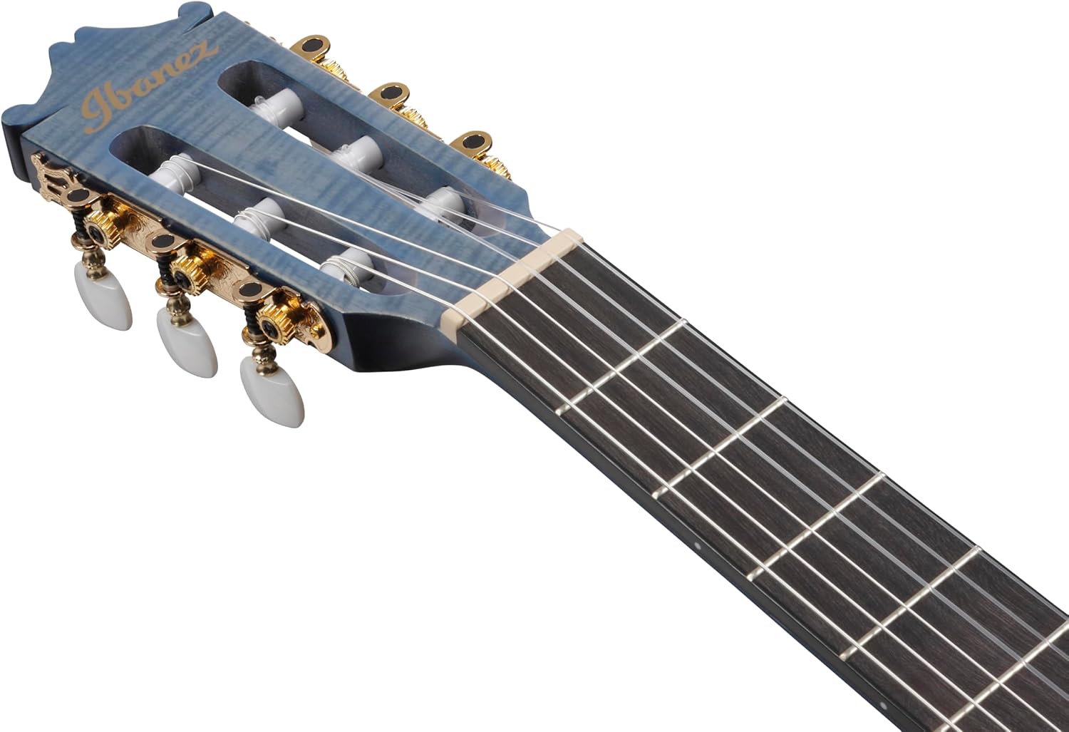 Ibanez GA5FMTCE Thinline Nylon Acoustic-electric Guitar - Open Pore Berry