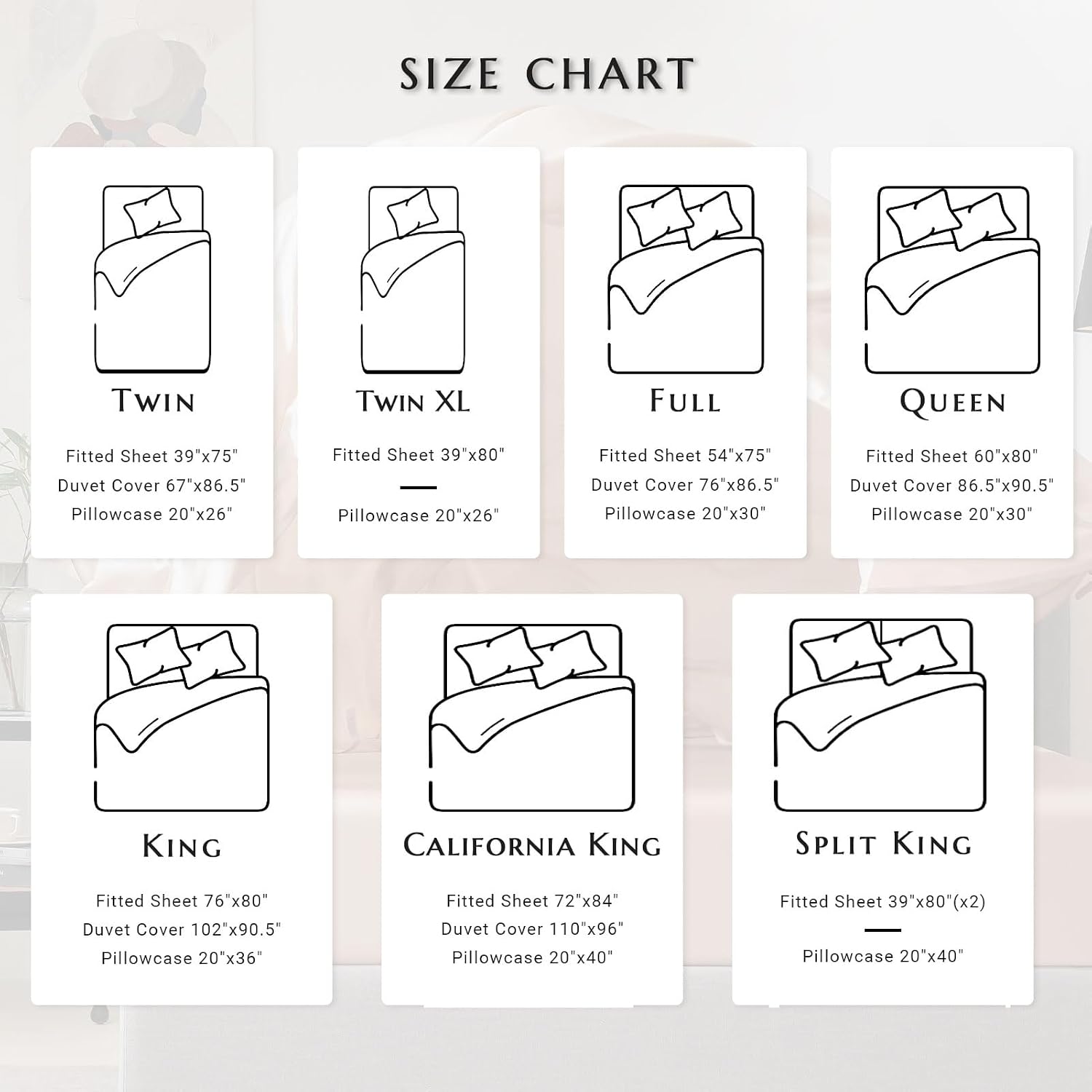 THXSILK 100% Silk Sheet Set, 7A+ Silk Sheet Set Soft Breathable, Luxury Bedding (1 Duvet Cover, 1 Fitted Sheet, 2 Pillow Shams), Full, Purple