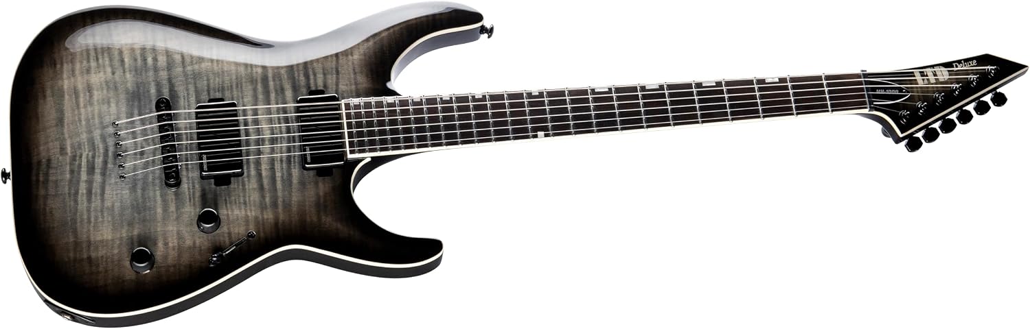 ESP LTD MH-1000 Electric Guitar - Charcoal Burst