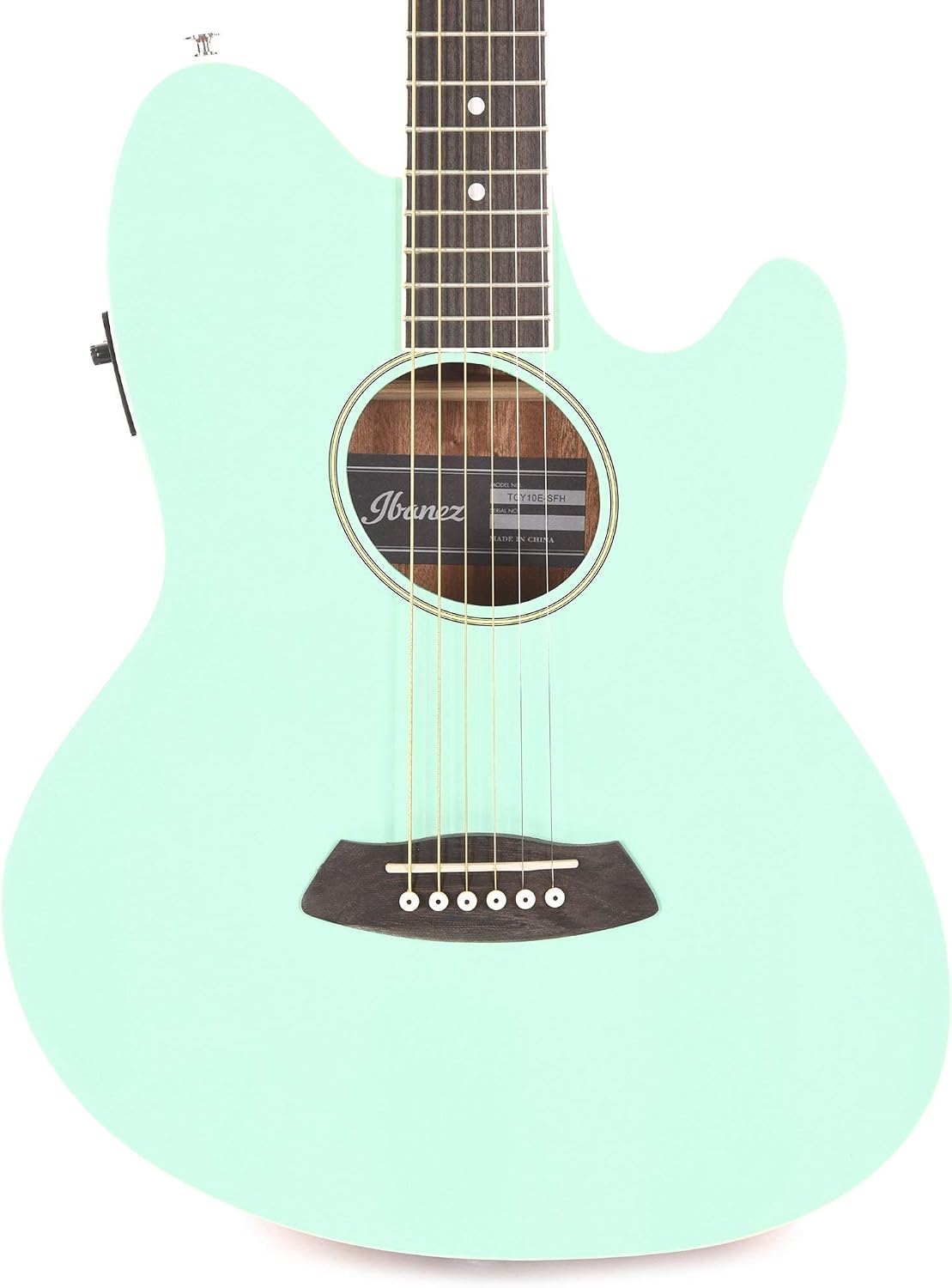 Ibanez Talman TCY10E Acoustic-electric Guitar - Sea Foam Green