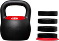 Rep Fitness Adjustable Kettlebell | Weight Set for Home Gym | Strength Training Equipment for Men & Women | Compact Steel Bell with Ergonomic Handle | 20–40 lb (9–18 kg) Variable Options