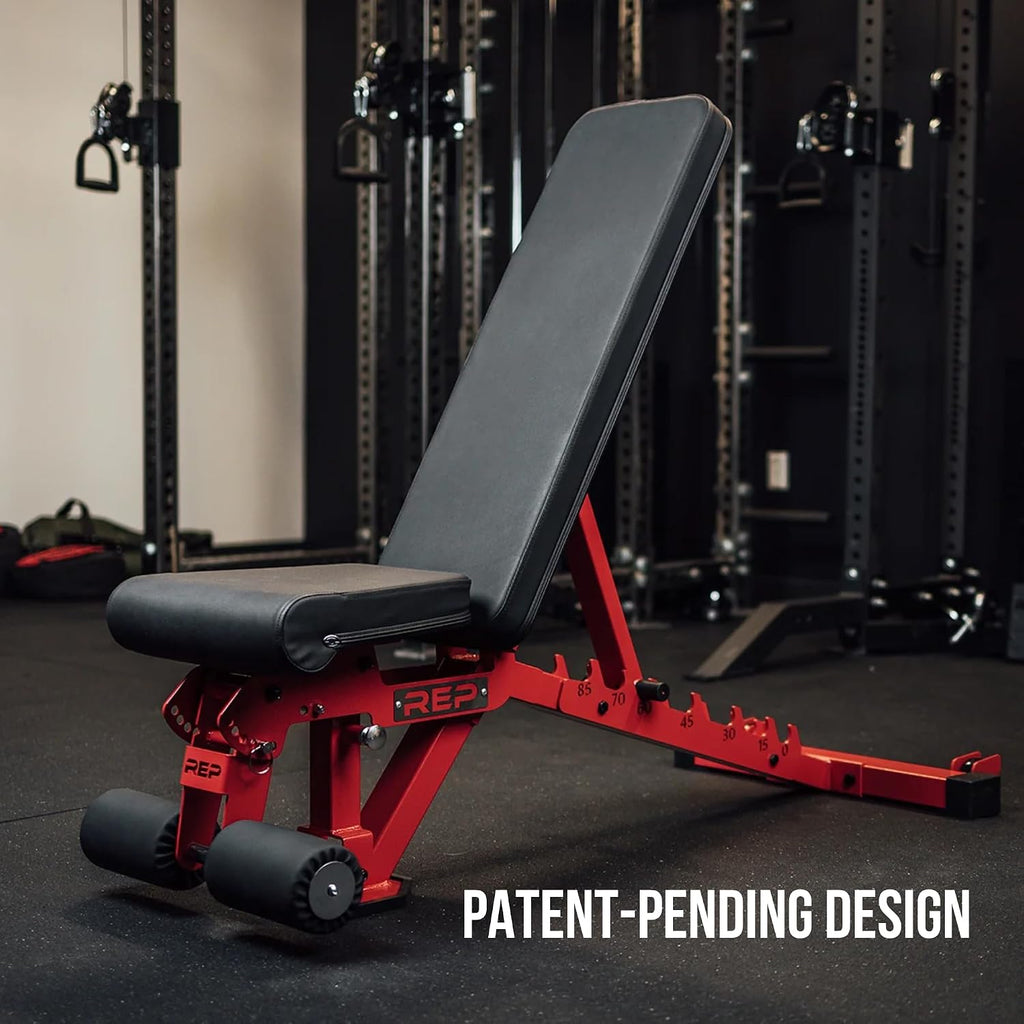 Rep Fitness Adjustable Bench – AB-3000 FID – Flat/Incline/Decline