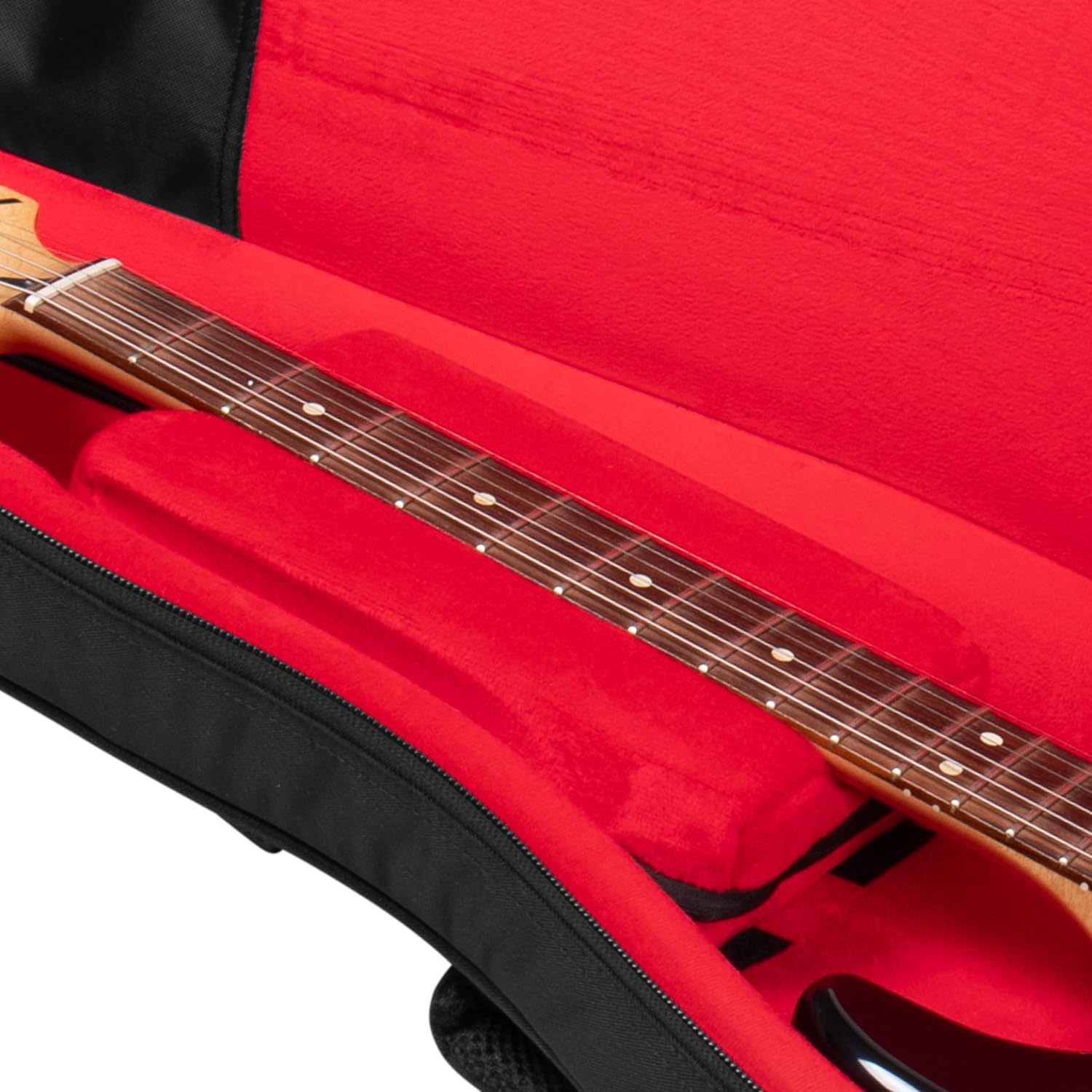Gator Cases ICON Take Two Series Premium Double Gig Bag for (2) Electric Guitars, TSA-Friendly Zippers, Black (G-ICONTTELEC-BLK)