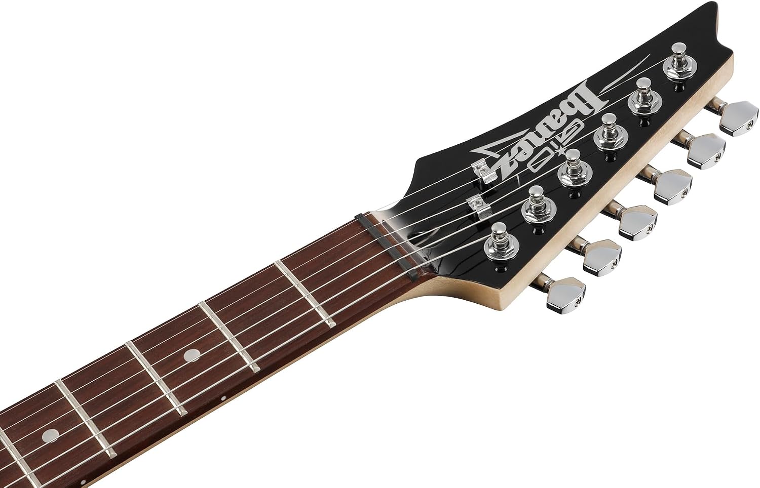 Ibanez GRX70QAL RG Gio Electric Guitar, Left Handed - Transparent Blue Burst Bundle with Amplifier, Gig Bag, Tuner, Cable, Picks, Austin Bazaar Instructional DVD, and Polishing Cloth