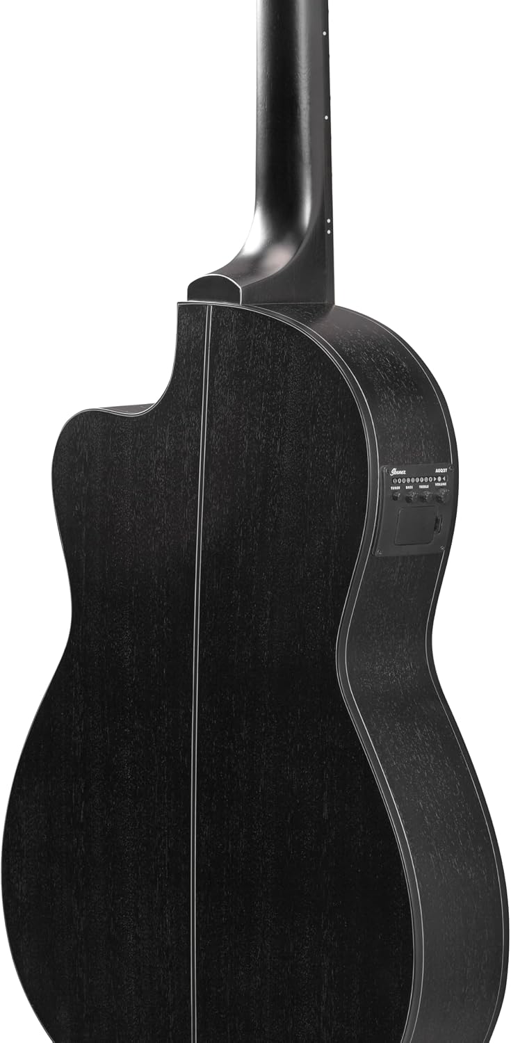 Ibanez GA5MHTCE Acoustic-electric Nylon-string Guitar - Black