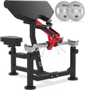 HVO Preacher Curl Bench Bicep Machine: Preacher Curl Machine 3 in 1 Arm Bicep Tricep Curl Machine Dumbell Barbell Bicep Station Equipment Workout