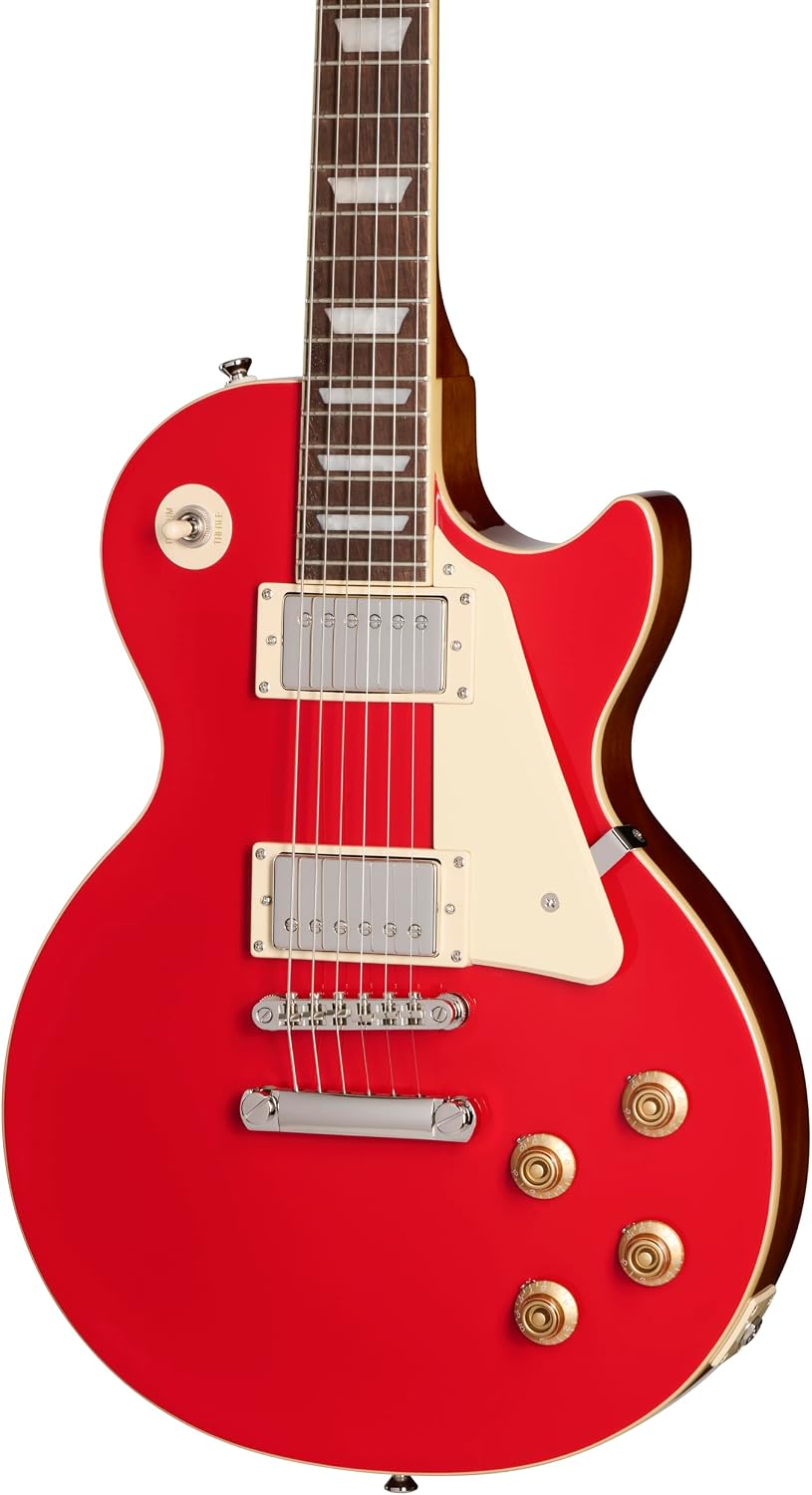 Epiphone Inspired by Gibson Les Paul Standard 50s, Cardinal Red with Bag