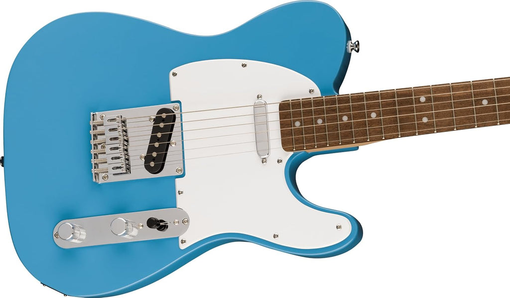 Squire Sonic Telecaster Electric Guitar, California Blue, Laurel Fingerboard