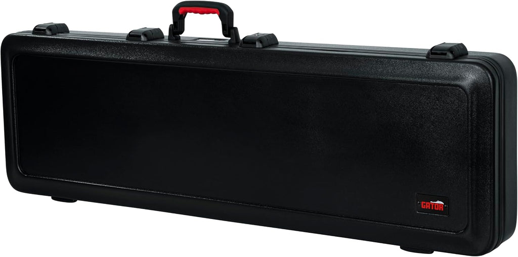 Gator Cases Molded Flight Case for Bass Guitar with TSA Approved Locking Latch, (GTSA-GTRBASS)