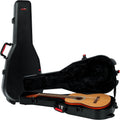 Gator Cases Molded Flight Case for Classical Style Acoustic Guitars with TSA Approved Locking Latch, (GTSA-GTRCLASS)