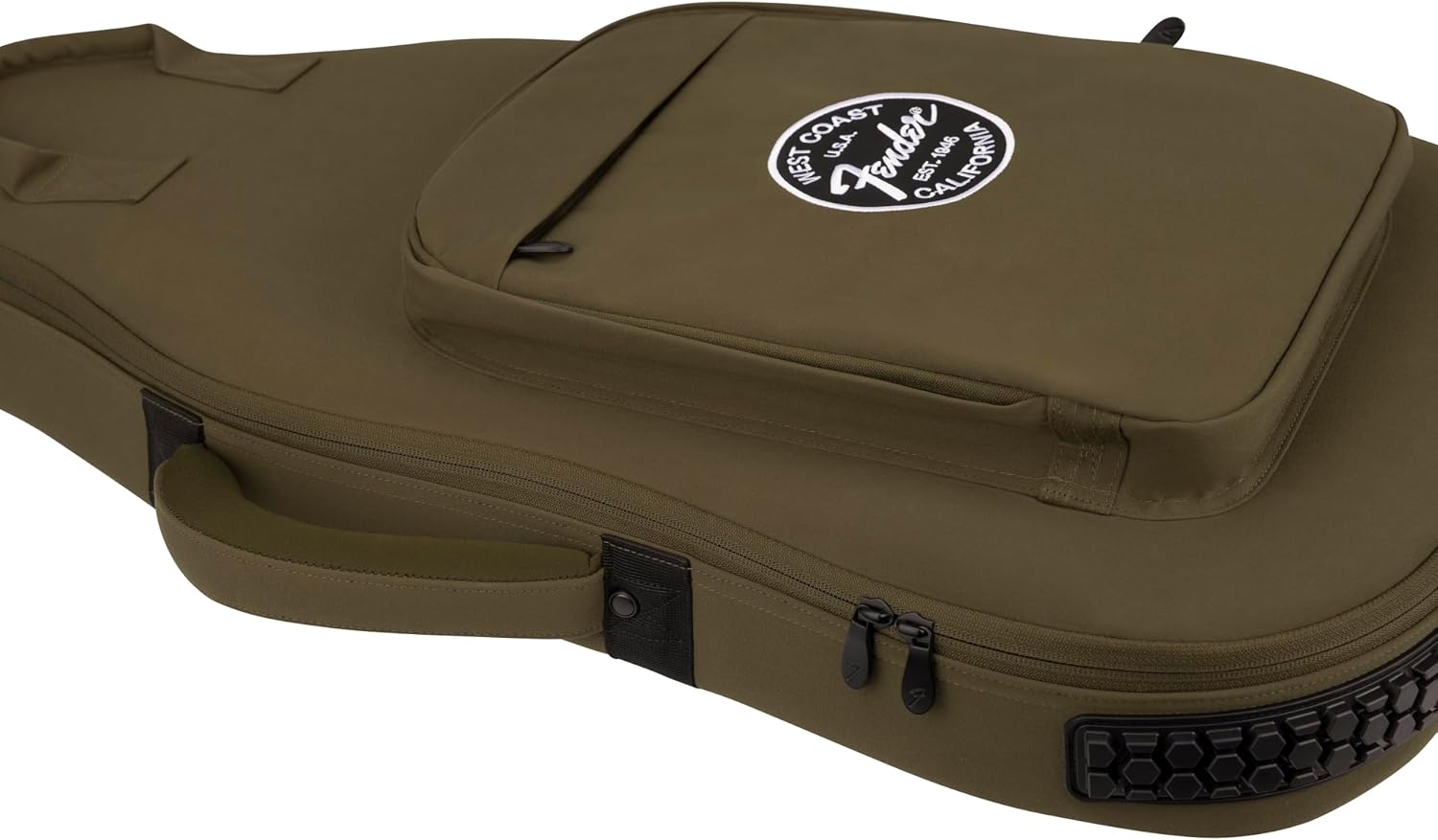 Troubadour Electric Guitar Gig Bag, Olive